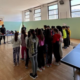 Taggia: alla scuola secondaria di primo grado Ruffini, concluso con successo il corso di Tennistavolo