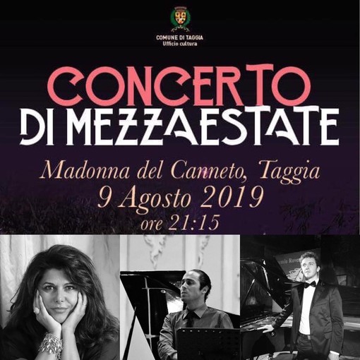 Taggia: stasera a Madonna del Canneto il concerto con Angelica Cirillo e Carlo Prunali