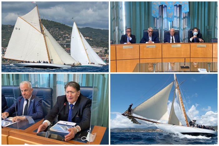 Le Vele d'epoca pronte a solcare il mare di Imperia, Scajola: "Sarà l'edizione della ripartenza, la ripresa di una vita normale" (foto e video) Le Vele d'epoca pronte a solcare il mare di Imperia, Scajola: "Sarà l'edizione della ripartenza, la ripresa di una vita normale" (foto e video)