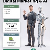 Confesercenti della Provincia di Imperia promuove il "Corso di eccellenza in digital marketing e AI"