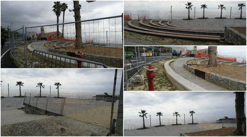 Bordighera: rotonda di Sant’Ampelio, il belvedere aprirà entro la metà di maggio, ma resta da concludere la parte sottostante (Foto) Bordighera: rotonda di Sant’Ampelio, il belvedere aprirà entro la metà di maggio, ma resta da concludere la parte sottostante (Foto)
