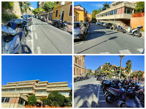 Imperia, studenti in protesta: "Troppo pochi parcheggi gratuiti, il Comune ci dia un pass per le strisce blu" (foto) Imperia, studenti in protesta: "Troppo pochi parcheggi gratuiti, il Comune ci dia un pass per le strisce blu" (foto)