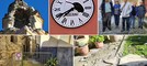 Il fulmine che ha fermato il tempo a Corte: l’orologio fisso sulle 19.40, i residenti “Detriti sulle case e impianti elettrici bruciati” (Video)