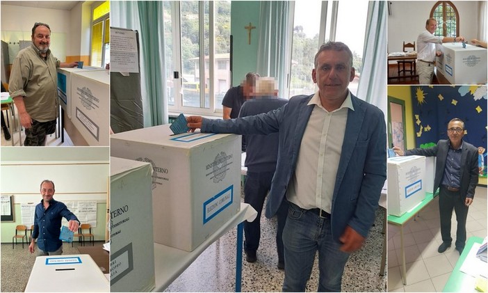 Elezioni europee e comunali, candidati sindaco dell'estremo ponente al voto: i primi ai seggi (Foto) Elezioni europee e comunali, candidati sindaco dell'estremo ponente al voto: i primi ai seggi (Foto)