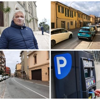 Imperia, polemiche per le strisce blu in via Nazionale. Gagliano: "È un falso problema, ce ne sono 500 gratuiti a pochi passi"