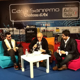 Luca Tommassini e Franco Misera ospiti a Casa Sanremo
