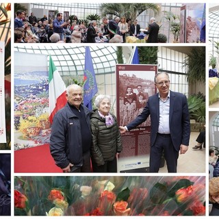 Sanremo: l'amministrazione Biancheri rende omaggio ai veterani della floricoltura, il sindaco "Nel mondo siamo la città dei fiori grazie a voi" (FOTO e VIDEO)