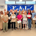 Lavoratori frontalieri, Ventimiglia consegna i diplomi del corso di lingua francese del Fai (Foto) Lavoratori frontalieri, Ventimiglia consegna i diplomi del corso di lingua francese del Fai (Foto)