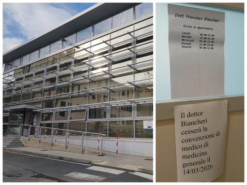 Vallecrosia, medico di base cessa la convenzione ma non c'è un sostituto: dottori a rotazione alla Casa di Comunità Vallecrosia, medico di base cessa la convenzione ma non c'è un sostituto: dottori a rotazione alla Casa di Comunità