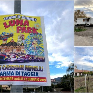 Taggia: giostrai pronti a dare vita al nuovo Luna Park nell'area delle ex Caserme Revelli