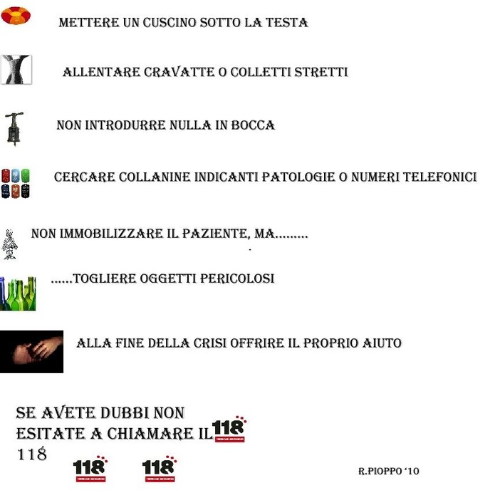 Salute: Primo soccorso in caso di crisi epilettiche