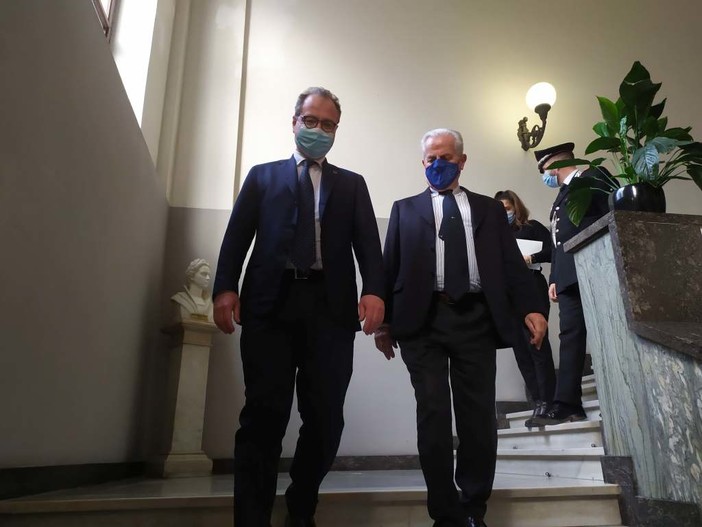 Imperia: Scajola presenta i progetti per il rilancio del territorio al sottosegretario Mulè (video)
