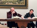 Il sindaco Daniele Cimiotti durante il Consiglio comunale di giovedì 27 marzo Il sindaco Daniele Cimiotti durante il Consiglio comunale di giovedì 27 marzo