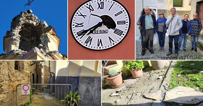 Il fulmine che ha fermato il tempo a Corte: l’orologio fisso sulle 19.40, i residenti “Detriti sulle case e impianti elettrici bruciati” (Video) Il fulmine che ha fermato il tempo a Corte: l’orologio fisso sulle 19.40, i residenti “Detriti sulle case e impianti elettrici bruciati” (Video)