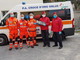 Cerimonia di consegna di sanificatore per ambulanze donato dal CISOM di Sanremo alla Croce d'Oro di Imperia