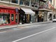 Sanremo, caduti calcinacci dall'hotel 'Belvedere': intervento dei vigili del fuoco (foto)