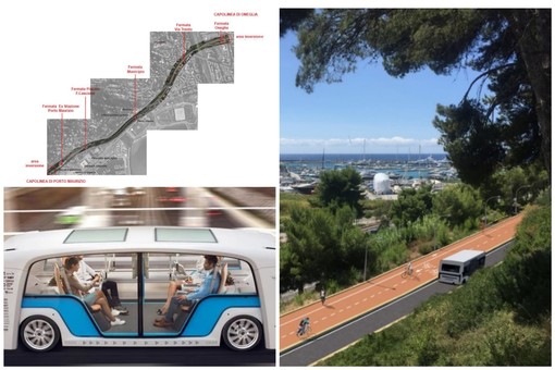 Navetta senza conducente sulla Ciclabile di Imperia, i dettagli del progetto: ipotesi di arrivo alla stazione e attenzione massima ai disabili