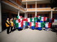 3 colori 1 nazione, il Lions Club Sanremo Matutia consegna la bandiera italiana agli alunni della Mater