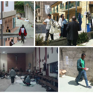 Ventimiglia: oltre 350 i migranti, con la pioggia alcuni ospiti all’interno della chiesa, intervista al Vescovo (VIDEO) Ventimiglia: oltre 350 i migranti, con la pioggia alcuni ospiti all’interno della chiesa, intervista al Vescovo (VIDEO)