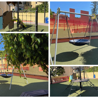 Santo Stefano, la 'Giraffa a Rotelle' denuncia la scarsa inclusività dei giardini 'Don Libero Maldotti'. Pallini: "Area accessibile per tutti e giochi certificati"