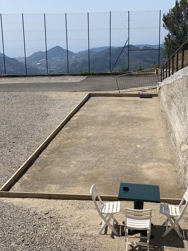 Perinaldo, nuovo campo da bocce nel centro sportivo comunale 'Innocenzo Cassini'