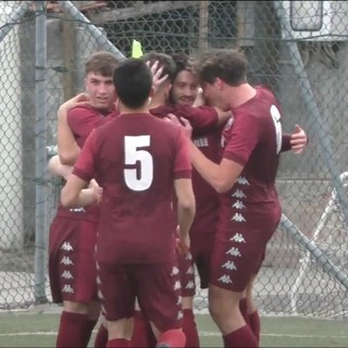 Calcio, Promozione. La marcia interna del Ventimiglia prosegue, gli highlights del 2-0 alla Praese (VIDEO)