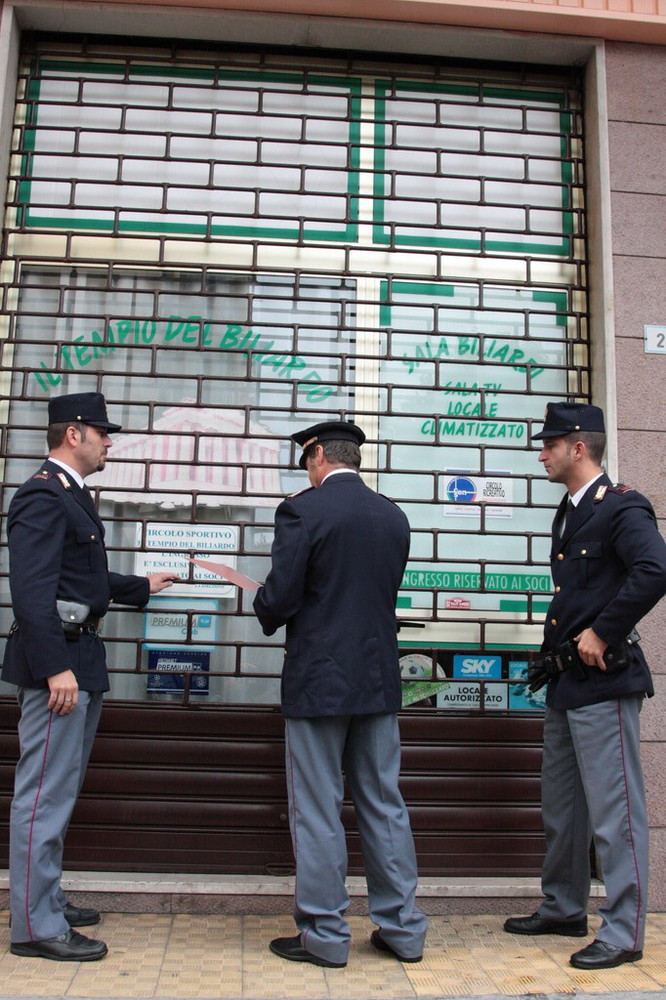 Sanremo: la Polizia fa chiudere il Tempio del Biliardo di San Martino