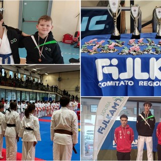 Karate, pieno di medaglie per il DKD di Diano Marina al Trofeo Liguria (foto) Karate, pieno di medaglie per il DKD di Diano Marina al Trofeo Liguria (foto)