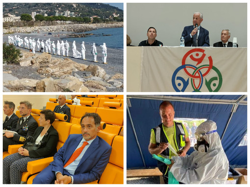 Imperia, buona la prima per l'esercitazione 'Ramogepol': "Rafforzati il sistema di protezione civile e la cooperazione tra Italia, Francia e Monaco" (foto e video) Imperia, buona la prima per l'esercitazione 'Ramogepol': "Rafforzati il sistema di protezione civile e la cooperazione tra Italia, Francia e Monaco" (foto e video)