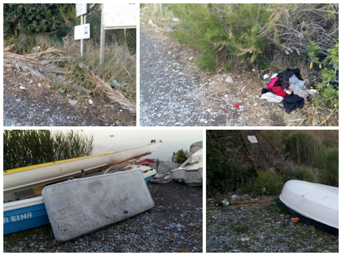 Ventimiglia: la bellezza dell’oasi del Nervia annientata dall’inciviltà tra rifiuti e ingombranti abbandonati
