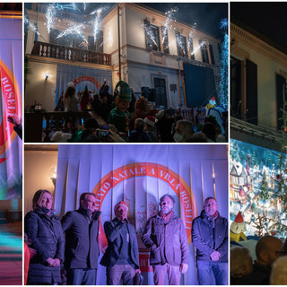 La magia del Natale arriva a Taggia: Actis "Dall'alto Cecco e Nadia ci hanno messo un ombrello gigante"