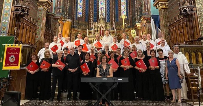 Concerto del Coro Polifonico Città di Ventimiglia a Bordighera (Foto)