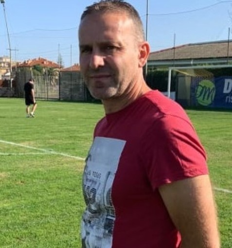 Gianni Bella, allenatore dell'Oneglia Calcio