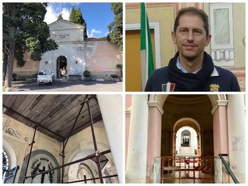 Diano Marina: terminata la prima riqualificazione del cimitero, Za Garibaldi: "Proseguiremo la messa in sicurezza e la conservazione architettonica" (Foto) Diano Marina: terminata la prima riqualificazione del cimitero, Za Garibaldi: "Proseguiremo la messa in sicurezza e la conservazione architettonica" (Foto)