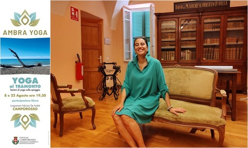 Yoga al tramonto, lezione gratuita sulla spiaggia a Camporosso (Foto)