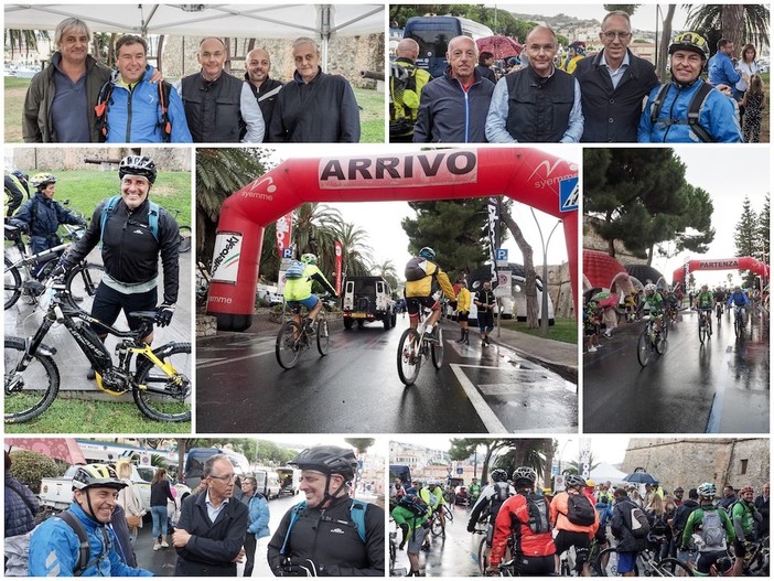 Transalp Limone-Sanremo, il maltempo non ha fermato i 180 biker! Le foto all'arrivo e le interviste