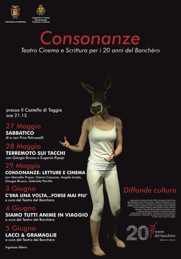 ‘Scrittura e Cinema’: con un riscontro di pubblico notevole per le prime due serate, chiude stasera il primo week-end di ‘Consonanze’ ‘Scrittura e Cinema’: con un riscontro di pubblico notevole per le prime due serate, chiude stasera il primo week-end di ‘Consonanze’