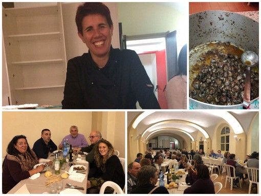 Molini di Triora: la 'lumaca d'oro' Oriana De Marchi invitata cucinare per Trinità (Cuneo), un gemellaggio a base di lumache Molini di Triora: la 'lumaca d'oro' Oriana De Marchi invitata cucinare per Trinità (Cuneo), un gemellaggio a base di lumache