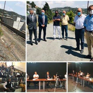 Ciclabile del Ponente: presentato il primo tratto dei lavori che congiungeranno San Lorenzo al Mare e Imperia (Foto e Video)