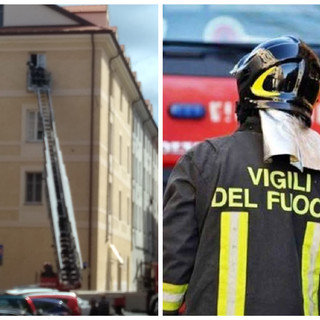 Imperia, disabile anziano cade in casa: soccorso dai vigili del fuoco e volontari della Croce d'oro