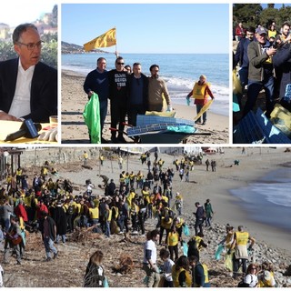 Sanremo: la pulizia della spiaggia di Bussana è rock con Piero Pelù, protagonista del Clean Beach Tour di Legambiente Sanremo: la pulizia della spiaggia di Bussana è rock con Piero Pelù, protagonista del Clean Beach Tour di Legambiente