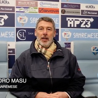 Calcio, Sanremese. Il presidente Masu dopo lo 0-0 con lo Stresa: "Gap dimezzato, ma sarà difficile gestire le energie" (Video)