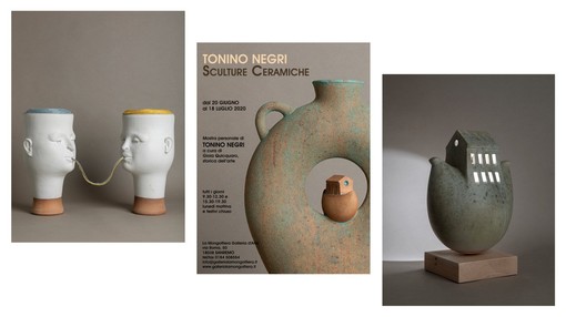 Sanremo: dal 20 giugno le ceramiche di Tonino Negri in mostra alla Galleria d’Arte La Mongolfiera Sanremo: dal 20 giugno le ceramiche di Tonino Negri in mostra alla Galleria d’Arte La Mongolfiera