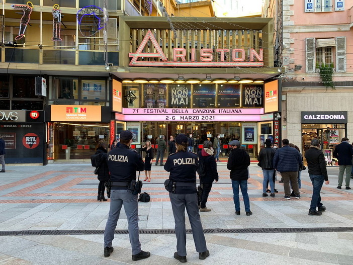 Messa a punto la complessa macchina della sicurezza per il 72° Festival di Sanremo Messa a punto la complessa macchina della sicurezza per il 72° Festival di Sanremo