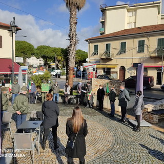 Vallecrosia: alla lapide che ricorda i Martiri delle Foibe, commemorata la Giornata nazionale del Ricordo