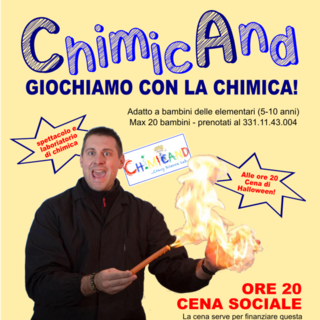 Imperia: all'Arci Guernica laboratorio di chimica per bambini e cena solidale di Halloween