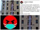 Imperia, "Covid per tutti, soldi per pochi", azione dimostrativa de 'La Talpa e l'Orologio": appeso uno striscione di protesta all'ex Sairo (Foto) Imperia, "Covid per tutti, soldi per pochi", azione dimostrativa de 'La Talpa e l'Orologio": appeso uno striscione di protesta all'ex Sairo (Foto)