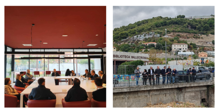 Pulizia dei fiumi e riutilizzo del materiale lapideo, a Vallecrosia confronto tra sindaci e Regione Liguria (Foto e video)