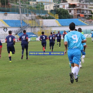 La Sanremese a caccia del colpo sul campo del Chieri nei 16esimi di finale della Coppa Italia Serie D (foto Fabio Pavan)
