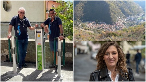 Ricarica e-bike: il progetto Sistel Green fa tappa a Molini di Triora con due colonnine